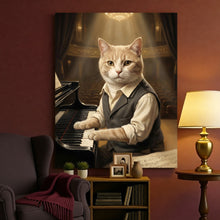 Load image into Gallery viewer, The Grand Pianist - music room pet decor
