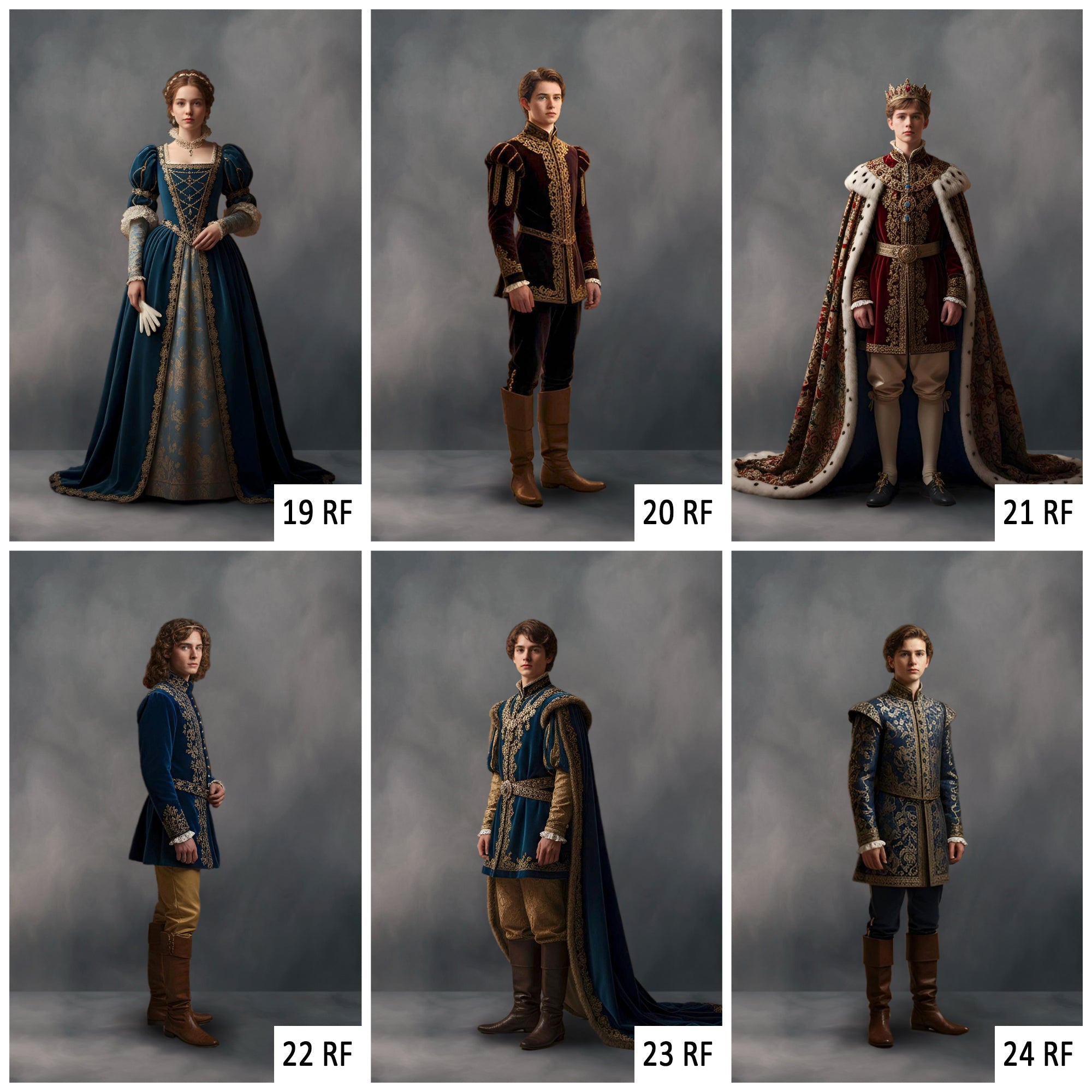 Regal Family portrait attire options
