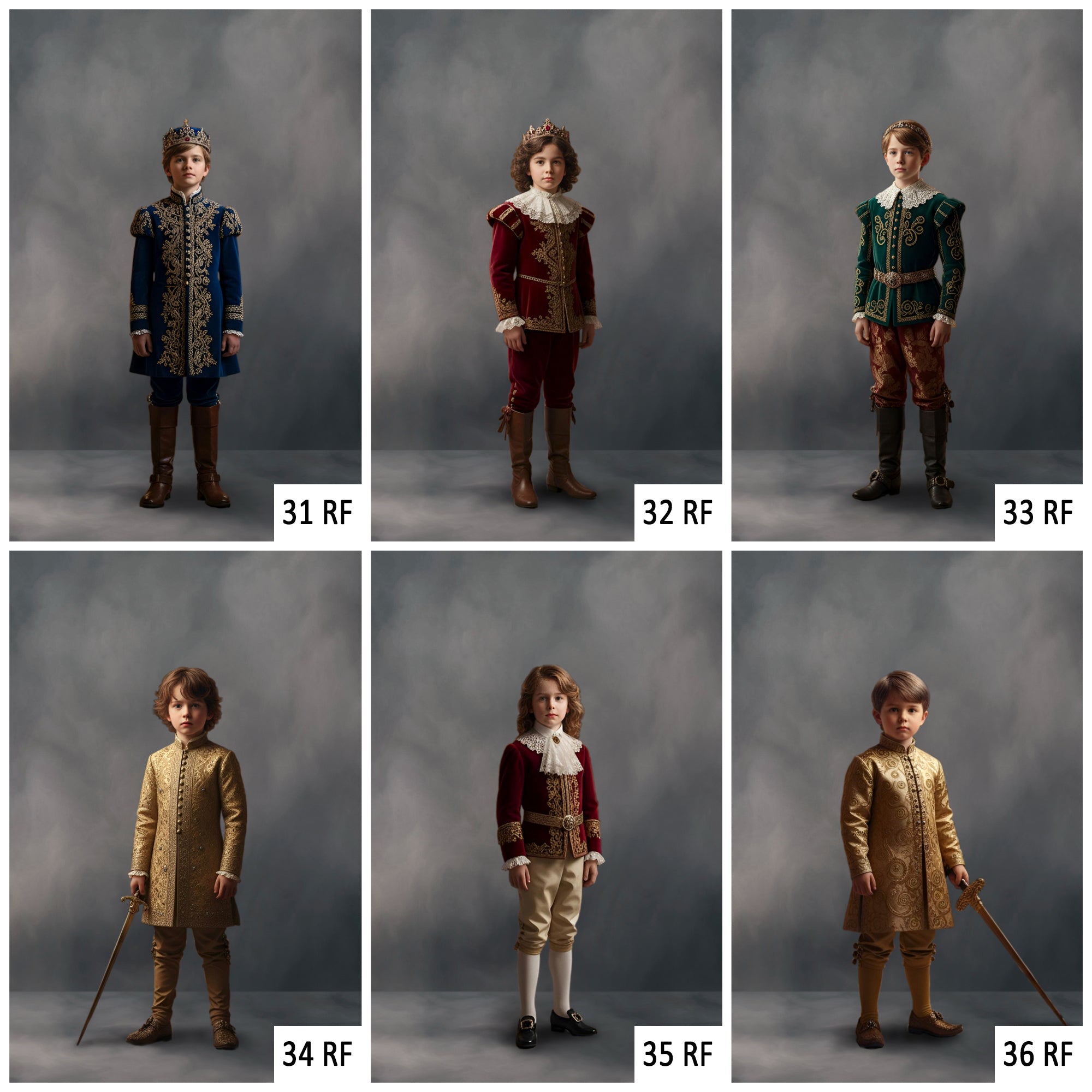 Regal Family portrait attire options