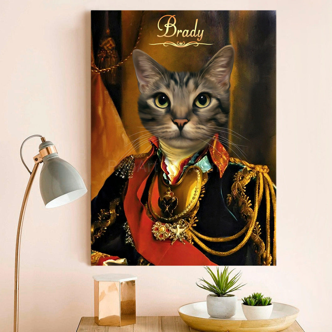 The Chancellor - custom cat portrait