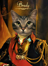 Load image into Gallery viewer, The Chancellor - custom cat portrait
