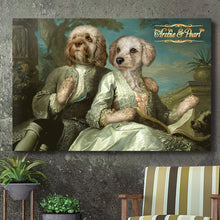 Load image into Gallery viewer, The Dreamers two pets portrait
