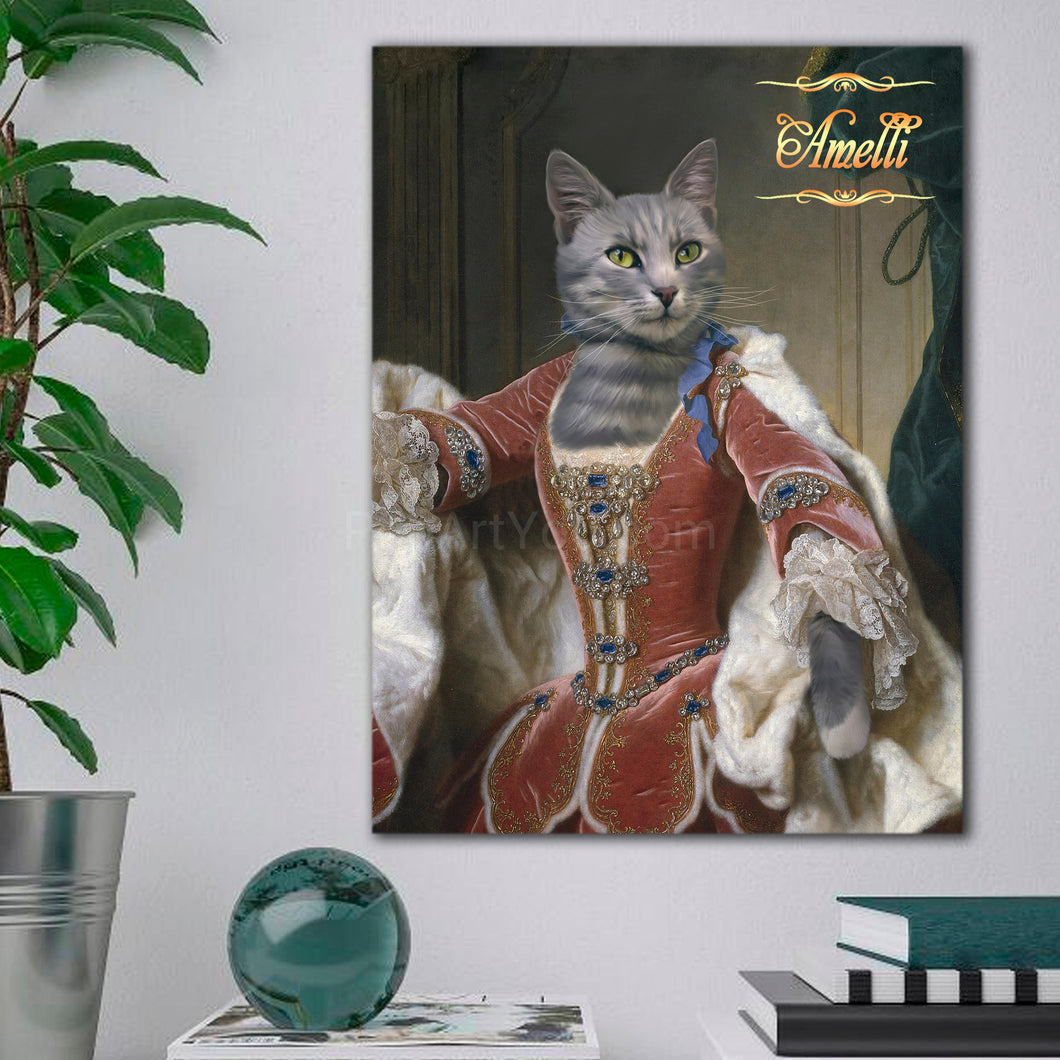 The Duchess female cat portrait