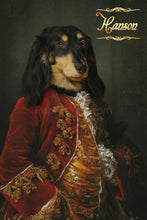 Load image into Gallery viewer, The French naturalist male pet portrait
