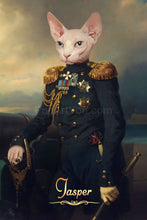Load image into Gallery viewer, The Grand duke male cat portrait

