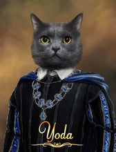Load image into Gallery viewer, The Noble - custom cat portrait
