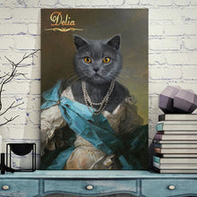 Load image into Gallery viewer, The Princess of the Netherlands female cat portrait
