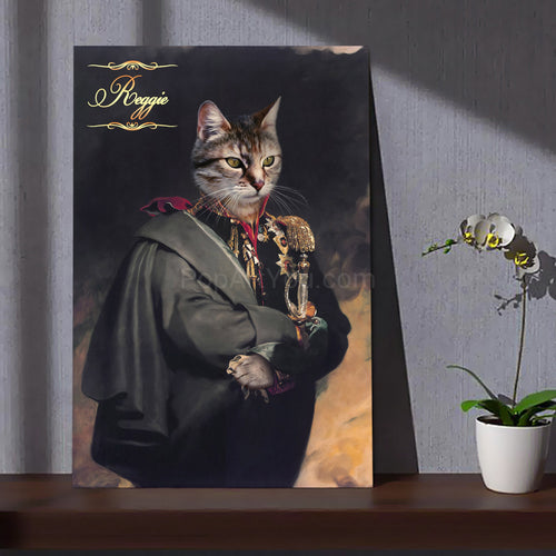 The Senator male cat portrait