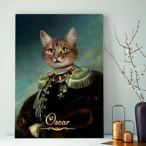 The Sergeant - custom cat portrait