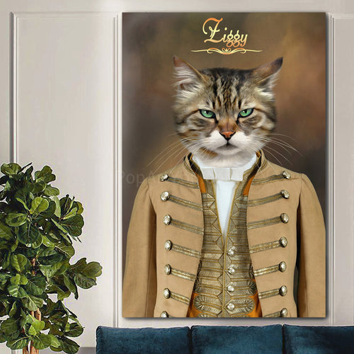 The Statesman male cat portrait