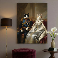 Load image into Gallery viewer, The Archduke and Archduchess two pets portrait
