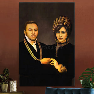 Nadja and Laszlo custom couple portrait