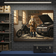 Load image into Gallery viewer, garage wall art pet portrait
