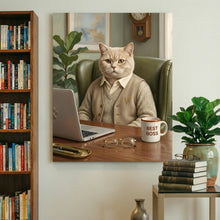 Load image into Gallery viewer, pet portrait home office
