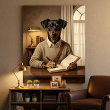 Load image into Gallery viewer, The Lead Researcher - pop art pet portrait desk
