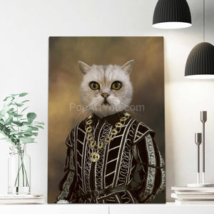 The Milord - custom cat portrait