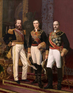 The Dukes of the Tower group of men portrait