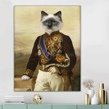 Load image into Gallery viewer, The Vicar- custom cat portrait
