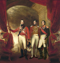 Load image into Gallery viewer, Three Dukes of the Tower group of men portrait
