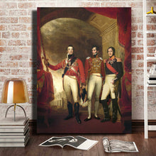 Load image into Gallery viewer, Three Dukes of the Tower group of men portrait

