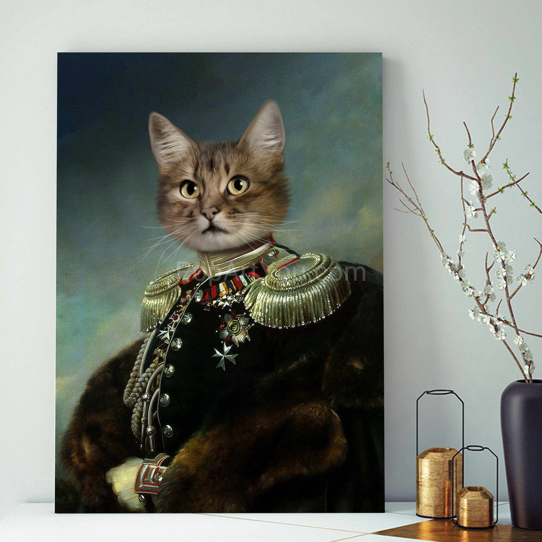 The Sergeant - custom cat portrait