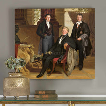 Load image into Gallery viewer, The house of the Lord group of men portrait
