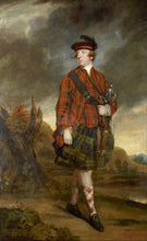 Load image into Gallery viewer, The portrait shows a man standing in a field dressed in renaissance regal attire
