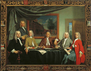 Regents of the Proveniershuis group of men portrait