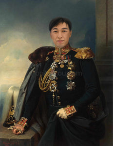 The General-diplomat male portrait