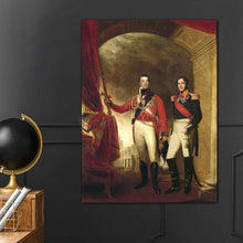 Load image into Gallery viewer, The dukes of Wellington group of men portrait
