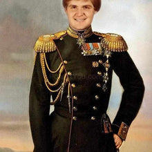 Load image into Gallery viewer, The portrait shows a man wearing a imperial costume with medals and epaulets
